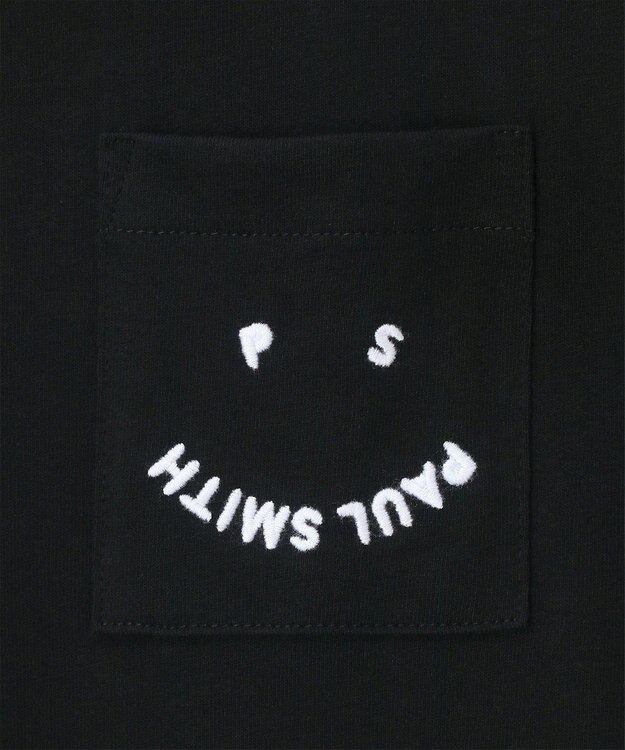 Paul Smith Happy ロングスリーブTシャツ ブラック