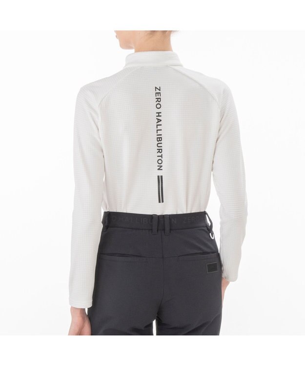 ZERO HALLIBURTON ハージップ防寒ロングシャツ 82746 長袖 保温 UV 防寒 インナー ゴルフ ZHG-W9b ホワイト