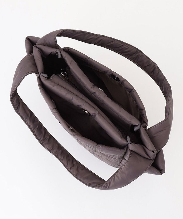 Y'SACCS 【Y’SACCS vous et】キルティングボックストート　Sサイズ ダークグレー