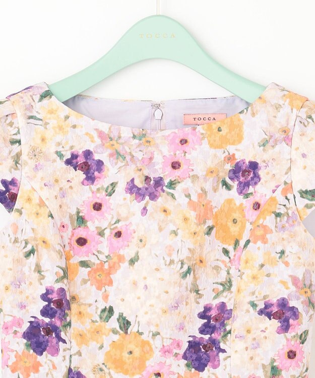 TOCCA 【洗える！】MIRAGE ドレス ライラック系5