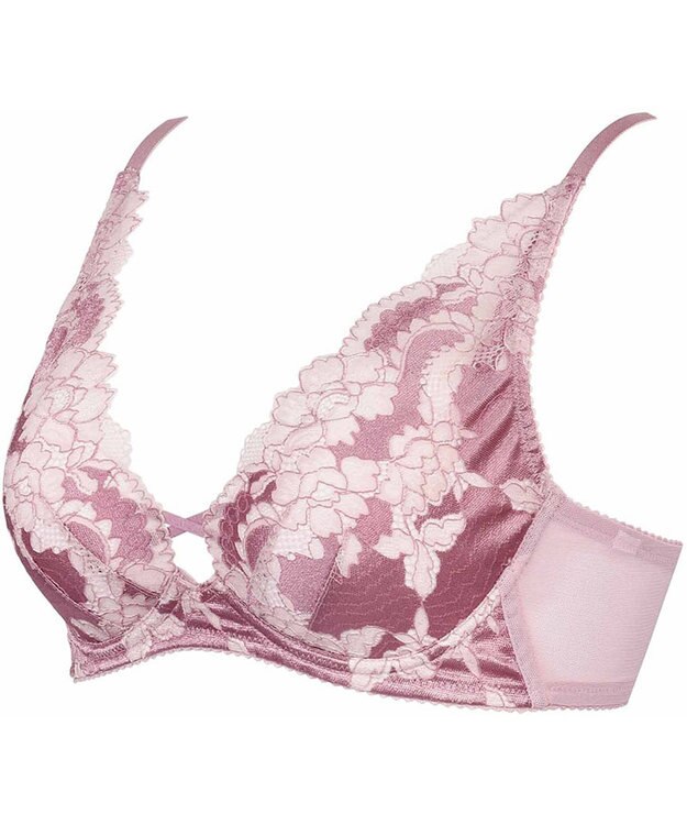 WACOAL 【重力ケアブラ】 ノンワイヤーブラ バストを重力から守る まる胸をキープ ラクなつけごこち Gカップまで対応 大きいサイズ レディース BXB194 /ワコール ストロベリー