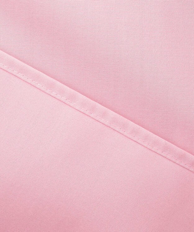 #Newans 【アイロンいらず】ロングピンタックブラウス ピンク