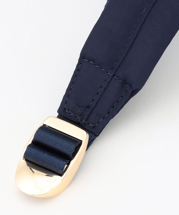 LA BAGAGERIE チャーム付き　ナイロンリュック ネイビー