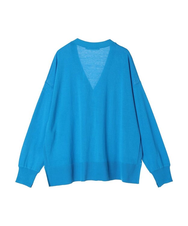 AMERICAN HOLIC ＵＶカットＶネックニットカーディガン Blue