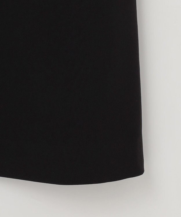 ANY SIS L 【洗える】セレモニーダブルクロス ワンピース ブラック