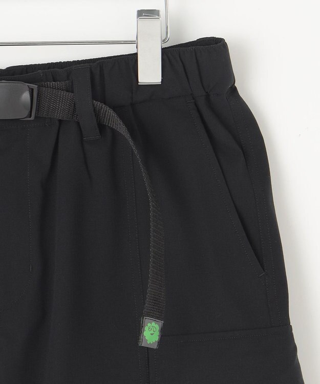 PW CIRCULUS 【高通気 / 軽撥水 / 軽量のDotAir 使用】【MEN】ベルテッドショーツ ブラック系