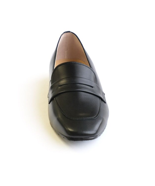Pointer 日本製 本革シンプルローファー ブラック