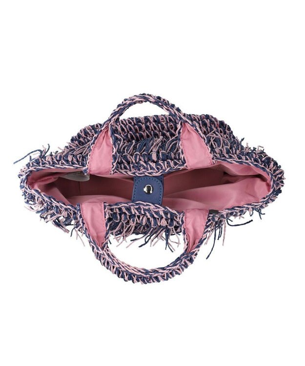 ROOTOTE 1151【カゴバッグ】LT.デリ.フリンジ.バスケット-C 03：ブルーベリー