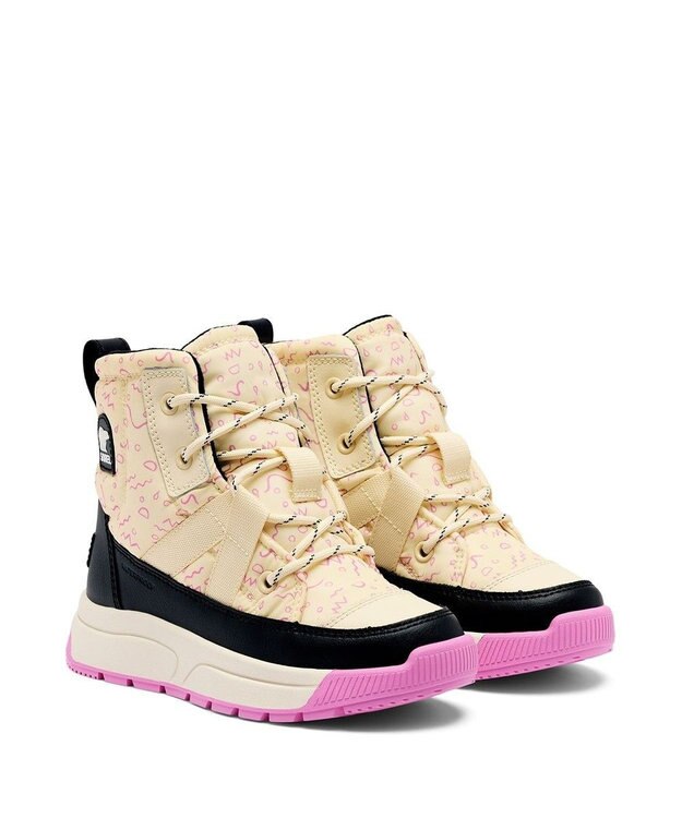 SOREL SOREL/ 【KIDS】ユース ウィットニー3 ミッド ウォータープルーフ /ソレル Honey White、 Black