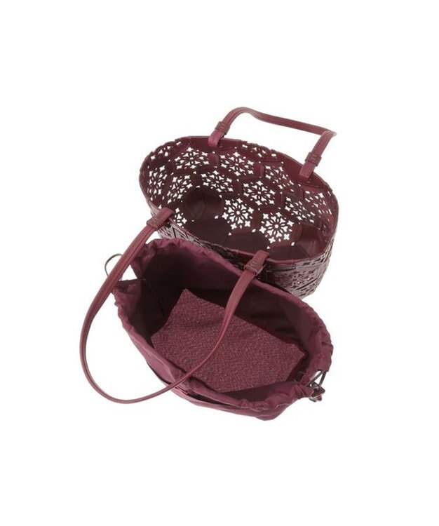 genten カレイド トートバッグ ワイン