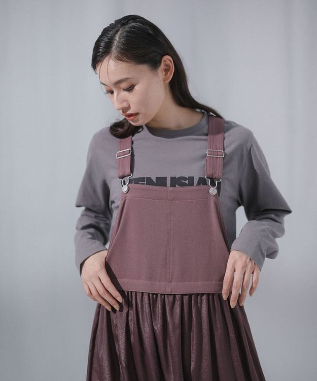 Green Parks ・ＥＬＥＮＣＡＲＥ　ＤＵＥ　ロゴｐｔロンＴＥＥ Charcoal Gray