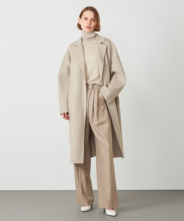 BEIGE， ENSIS / ハイネックニット Taupe