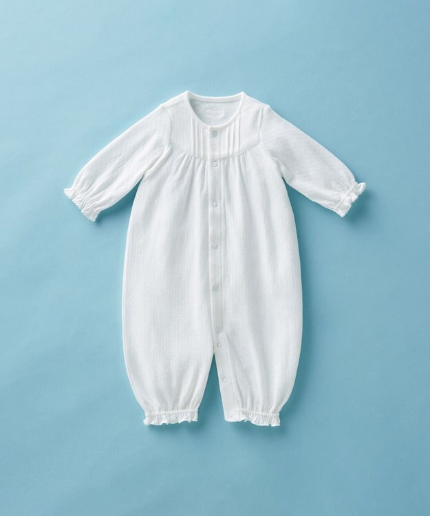 MIKI HOUSE HOT BISCUITS 【ミキハウス】【50-60cm】セレモニードレスセット【秋冬向け】【箱入】 白