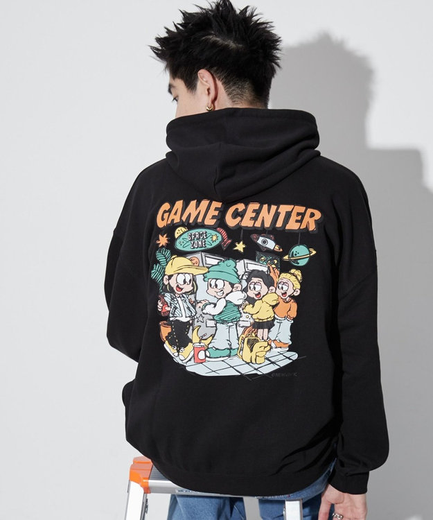 ユニセックス着用ITEM】別注NEW JACKグラフィックプルパーカー / WEGO