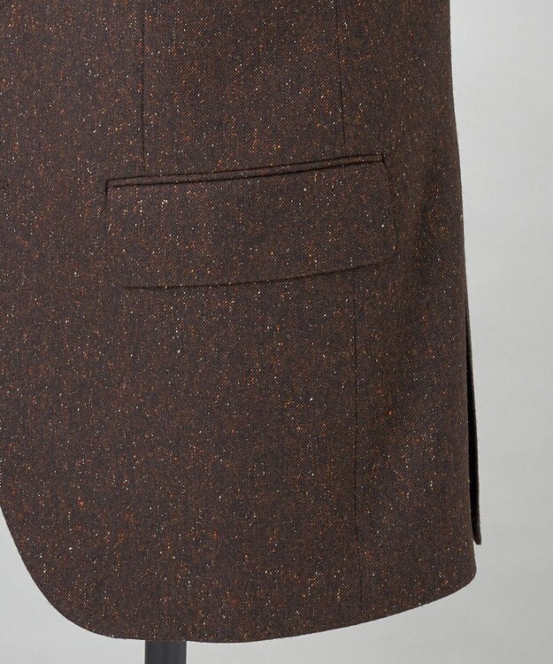 GOTAIRIKU 【MARLANE/マルラーネ】ウールシルク ホームスパン スーツ（ブラウン） ダークブラウン系8