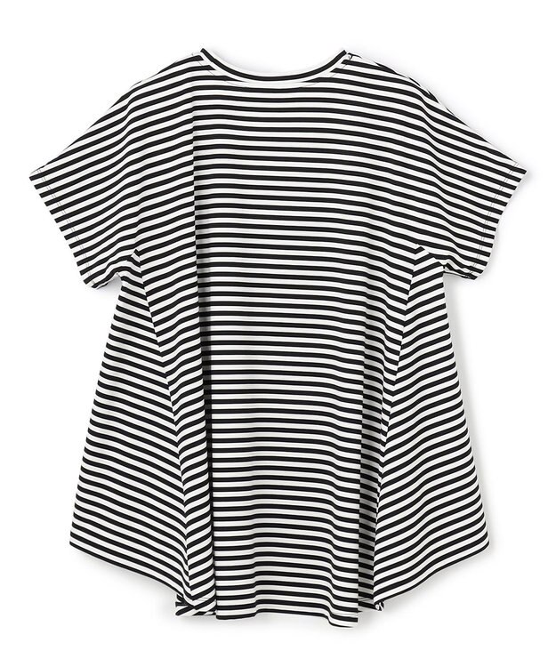 UNFILO 【一部店舗限定カラー】BEAUTY FORM-T フレアTシャツ ボーダー
