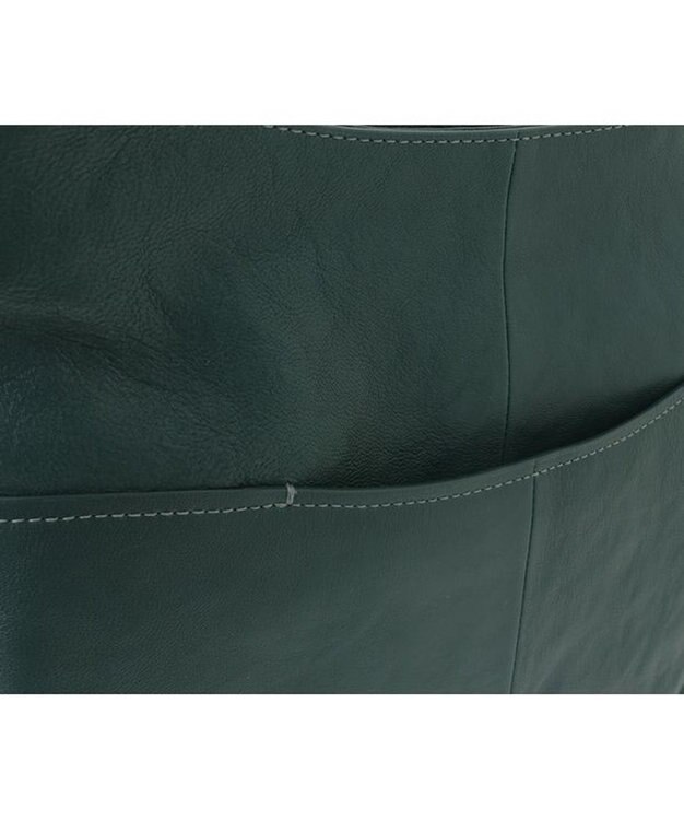 genten 【新色】ムース 2wayショルダー大 ブルーグリーン
