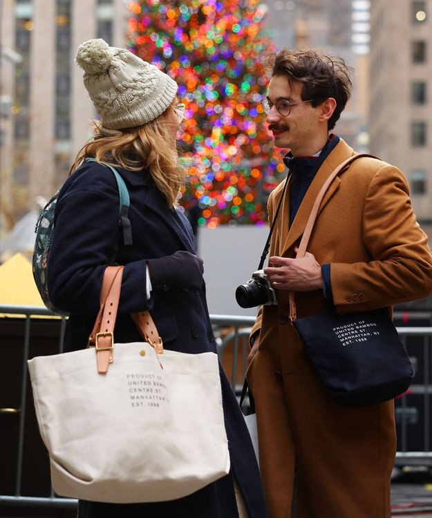 united bamboo 【NAVYS 10月号掲載】UB ベーシックバッグ(ミディアム) オフ