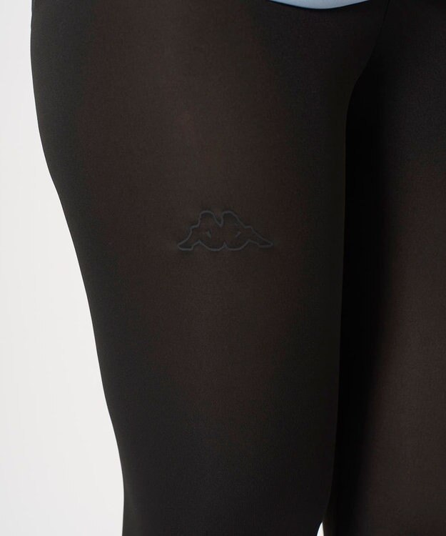 OP／FILA 【Kappa】水陸両用長袖フィットネスウェアウェア 上下３点セット ブルー