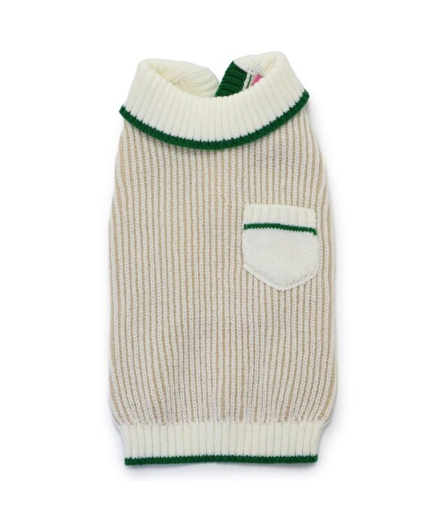 PET PARADISE ペットパラダイス スキッパーニット 小型犬 ホワイト