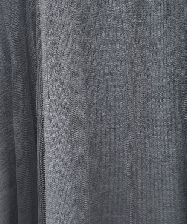 Green Parks チュールドッキングプルオーバー Gray