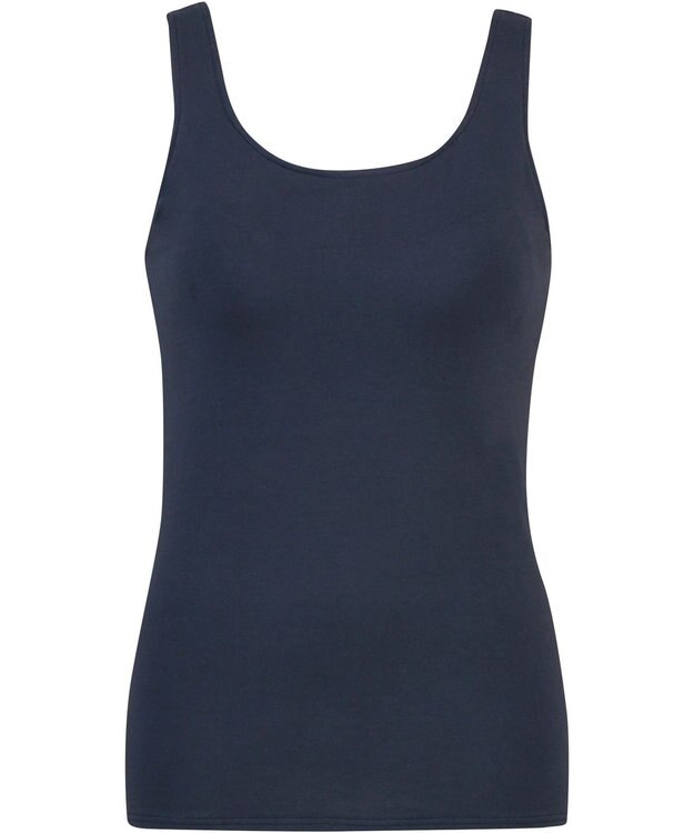 Wing カップ付きタンクトップ 綿混(身生地部) ラク きれいなバストシルエット 【シンクロブラトップ 綿混タイプ】 ブラトップ ET1132 ウイング／ワコール コン