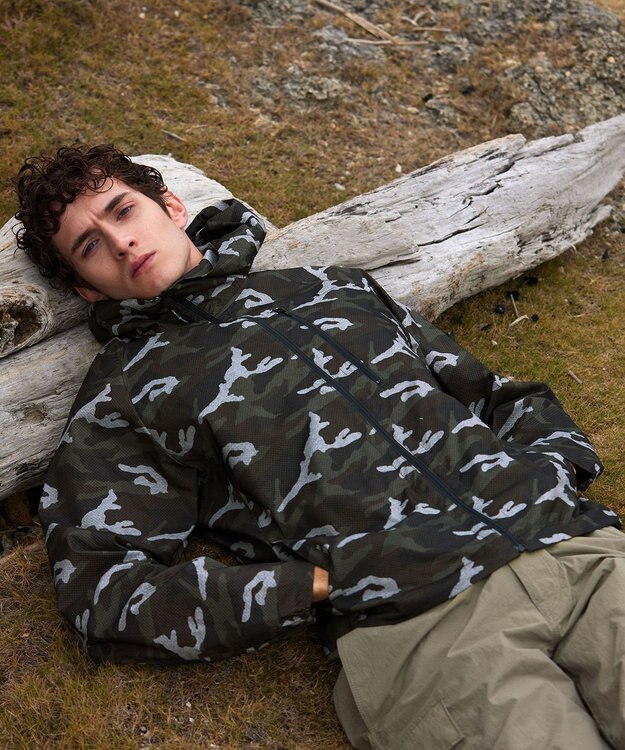 JOSEPH ABBOUD MOUNTAIN 【ユニセックス・ECO撥水/抗菌性/軽量】タスランワッシャー クライミングカーゴ パンツ ベージュ系