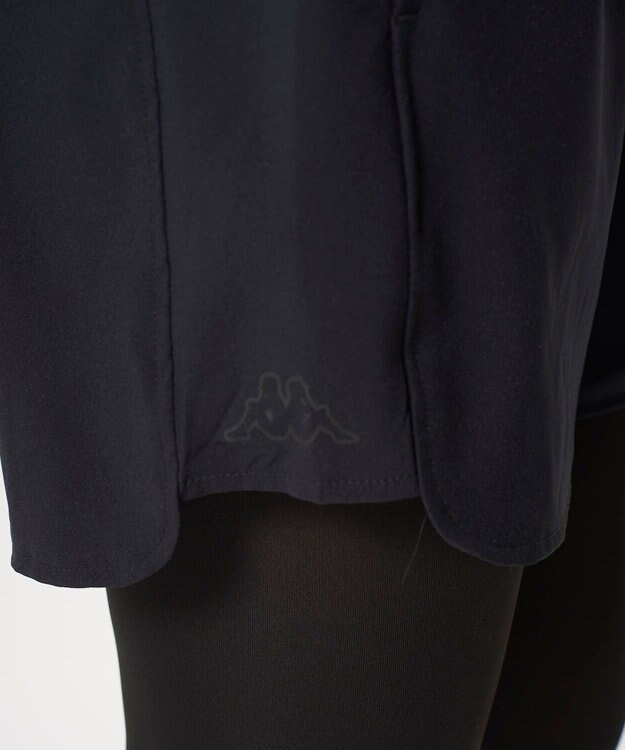 OP／FILA 【Kappa】水陸両用長袖フィットネスウェアウェア 上下３点セット ブルー