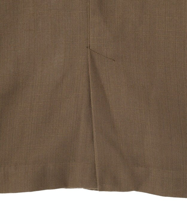 CRAFT STANDARD BOUTIQUE リネンライクオーバーサイズジャケット Brown