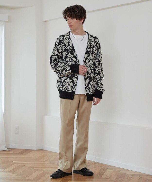 WEGO イージーケア　フレアスラックス ベージュ