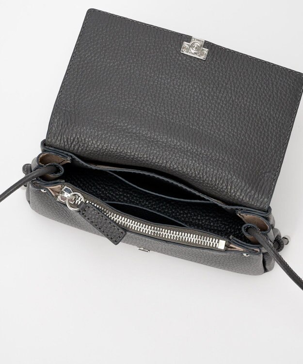 IACUCCI ≪予約≫アバ ウォレットショルダー CERVO チャコールグレー