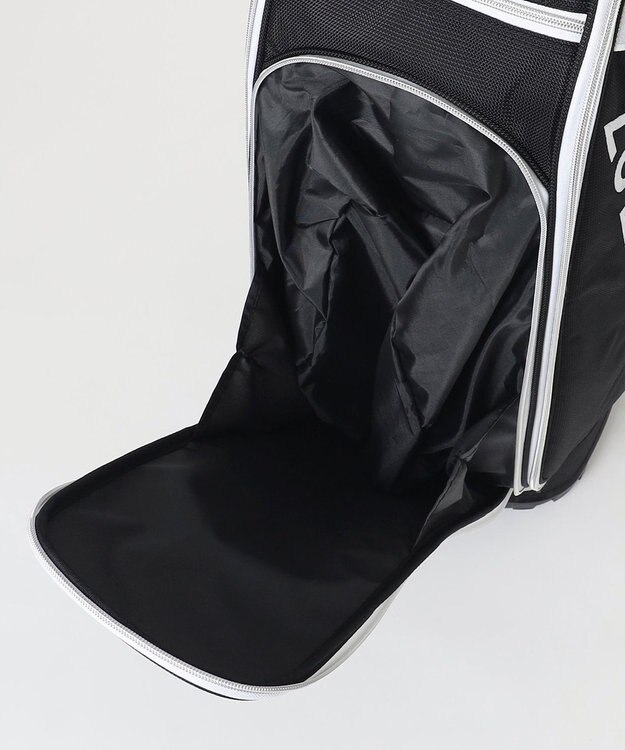 23区GOLF 待望の新デザイン登場！セルフスタンドバッグ内蔵キャディバッグ ブラック系