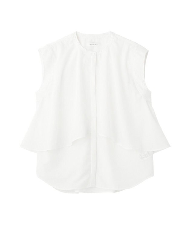 AMERICAN HOLIC 【マルチ機能】レイヤードデザインブラウス Off White