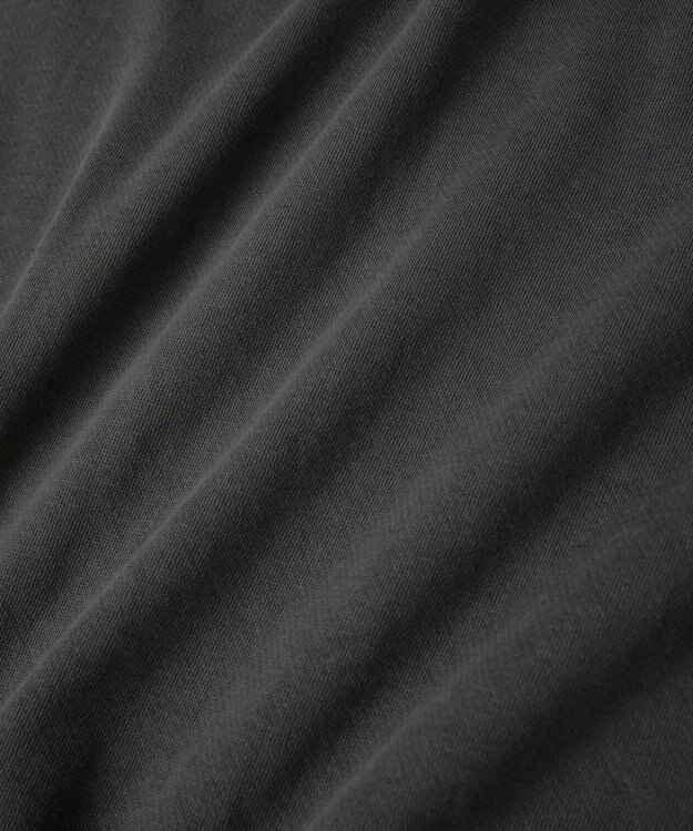 Green Parks 裏起毛ルーズサイズロゴプルオーバー Charcoal Gray