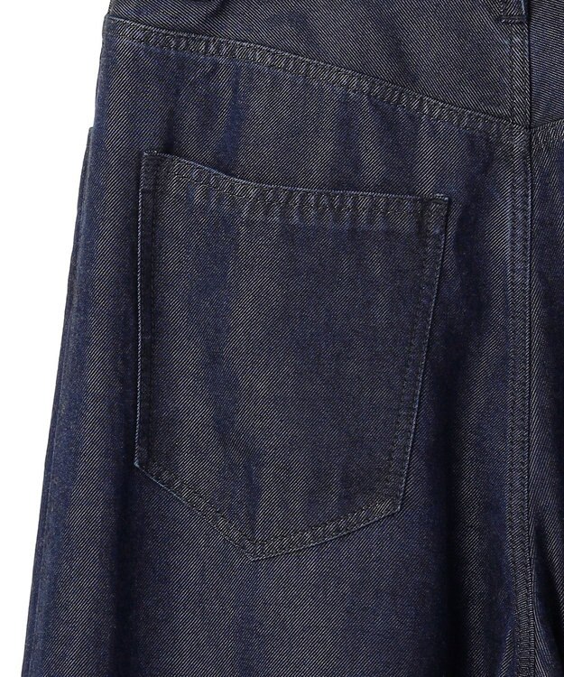 BEIGE， FRANKLIN / ドレープタックワイドパンツ Indigo