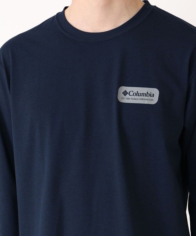 Columbia Columbia/ ライトキャニオングラフィックロングスリーブTシャツ /コロンビア Collegiate Navy