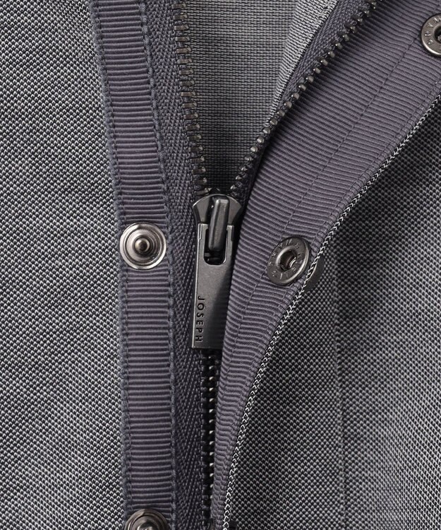 JOSEPH HOMME 【接触冷感】アイスコットンカノコ　ポロ ライトグレー系