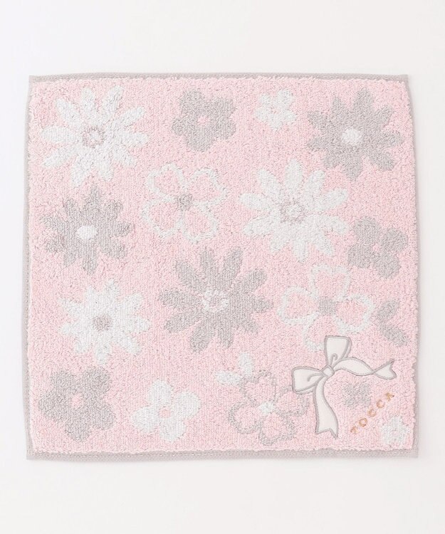 TOCCA FLORAL RIBBON TOWELCHIEF タオルハンカチ ピンク系