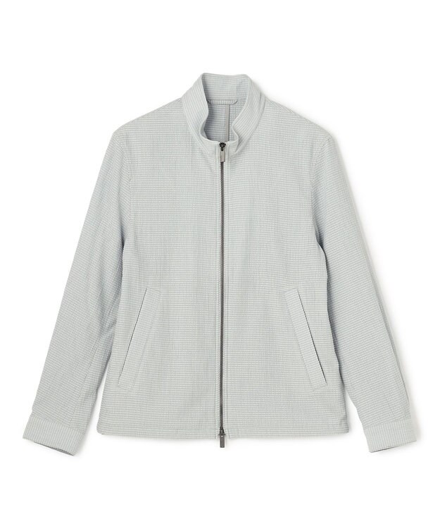 JOSEPH HOMME 【新型】トリコサッカーストレッチ スタンドカラーブルゾン ライトグレー系