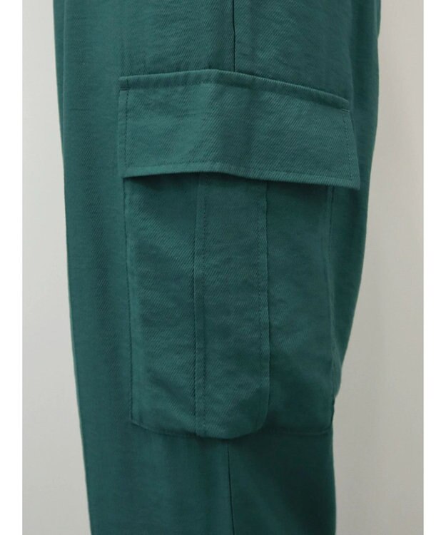 Green Parks とろみカーゴパンツ Green