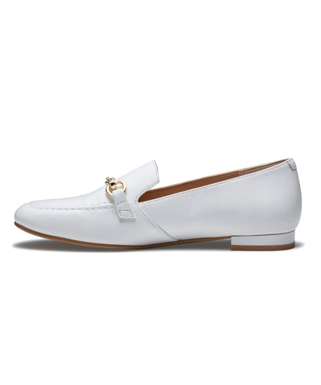 REGAL FOOT COMMUNITY 【リーガルレディース】F70Q ビットモカシューズ フラットシューズ ホワイト