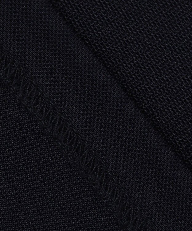 23区GOLF 【WOMEN】【吸水速乾】カノコ ボーダー半そで ポロシャツ ネイビー系