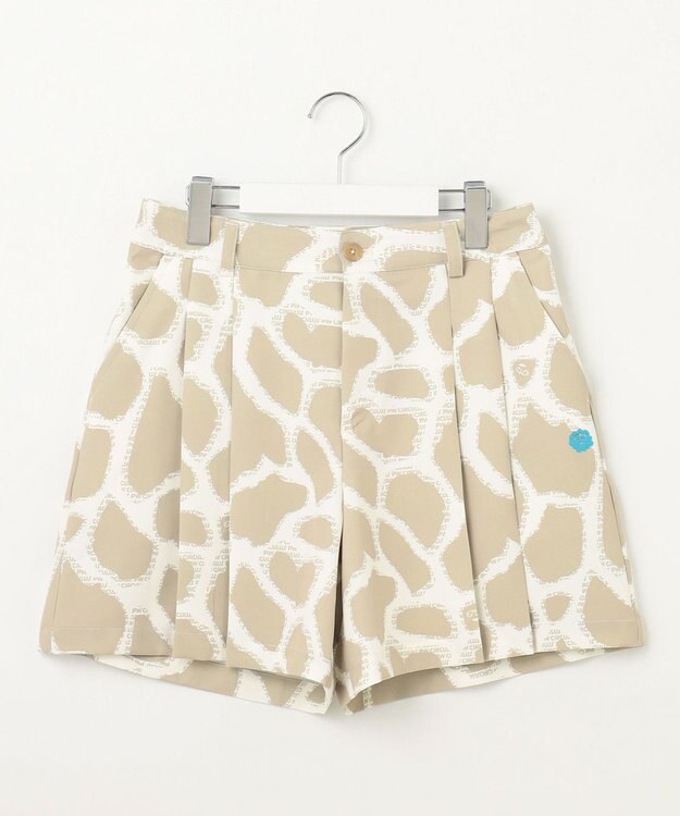 PW CIRCULUS 【WOMEN】ジラフ柄キュロット ゴルフウェア レディース ベージュ系5