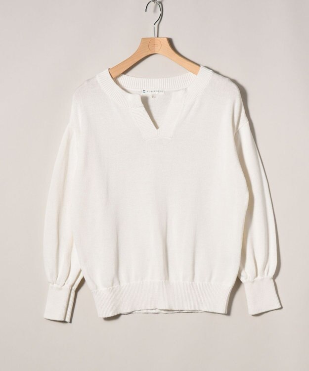 ONWARD Reuse Park 【組曲】ニット春夏 ホワイト