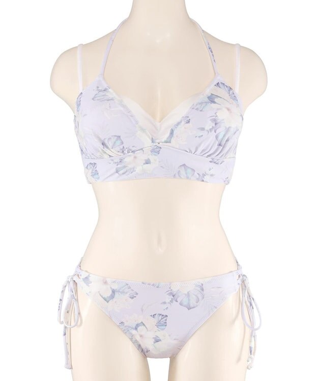 San-ai Resort（三愛水着楽園） 【FUWAMARU】レイヤードノンワイヤービキニ　9M　【San-ai Resort（サンアイリゾート）】 パープル