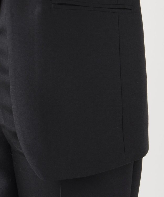 23区 S 【エステータ】シルクウールツイル ジャケット ブラック系