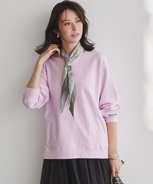 23区 【「アイスの実」とおそろいカラーあり】カラー スウェット ラベンダー色