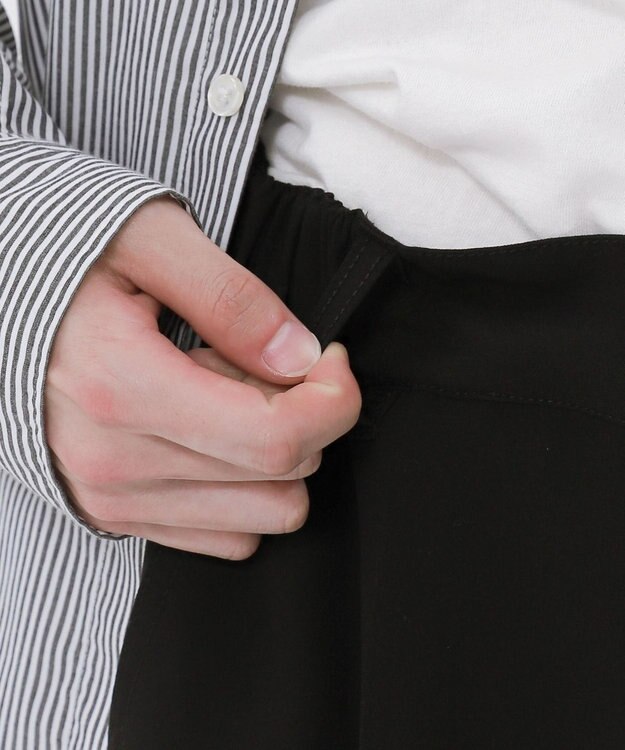 WEGO ローライズバギーフレアスラックス ブラウン