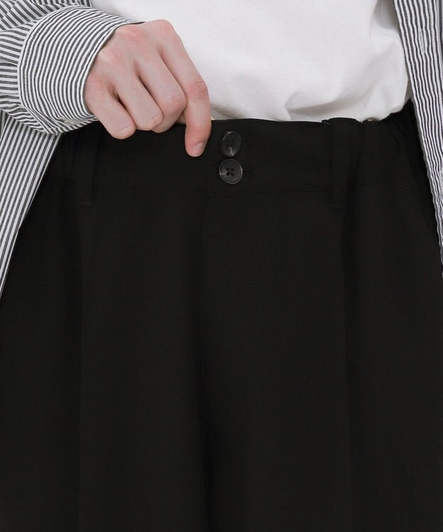 WEGO ローライズバギーフレアスラックス ブラウン