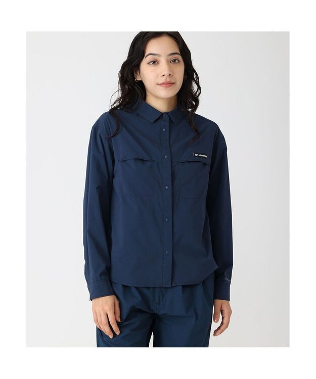 Columbia Columbia/ ウィメンズローハイクロングスリーブシャツ /コロンビア Columbia Navy